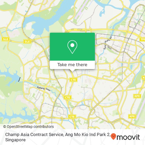 Champ Asia Contract Service, Ang Mo Kio Ind Park 2地图