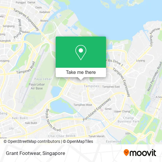 Grant Footwear map