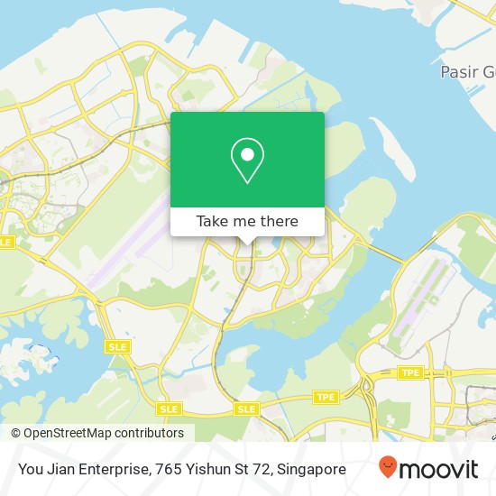 You Jian Enterprise, 765 Yishun St 72 map