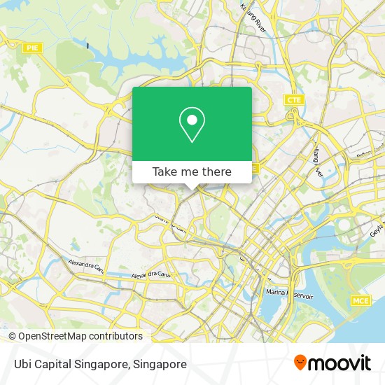 Ubi Capital Singapore map