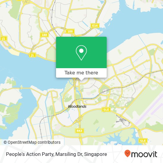 People's Action Party, Marsiling Dr map