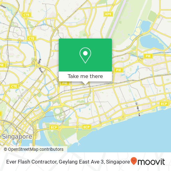 Ever Flash Contractor, Geylang East Ave 3 map