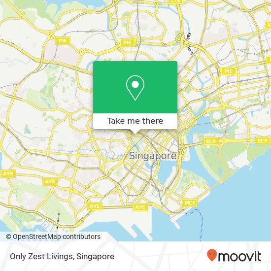 Only Zest Livings, Fort Canning Rd map