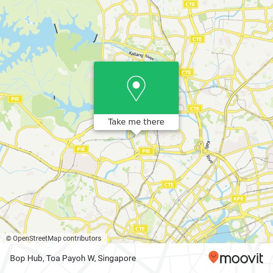 Bop Hub, Toa Payoh W map