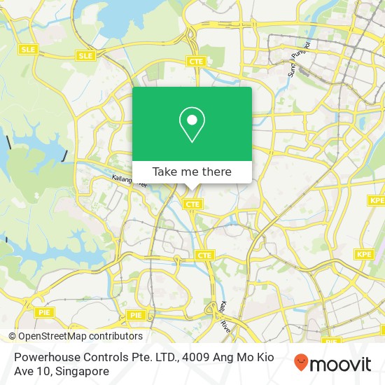 Powerhouse Controls Pte. LTD., 4009 Ang Mo Kio Ave 10 map