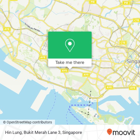 Hin Lung, Bukit Merah Lane 3 map