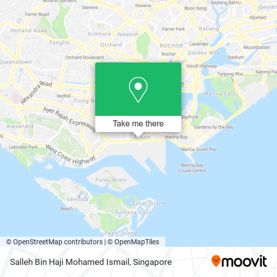 Salleh Bin Haji Mohamed Ismail map