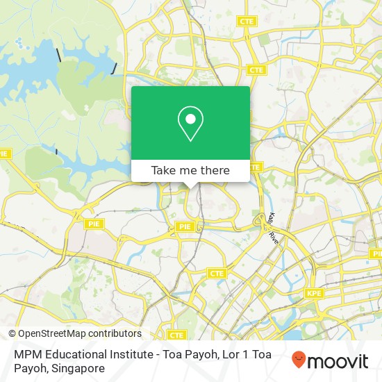 MPM Educational Institute - Toa Payoh, Lor 1 Toa Payoh地图