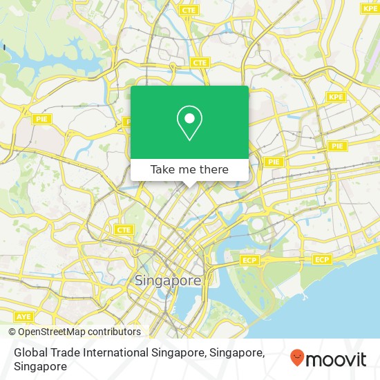 Global Trade International Singapore, Singapore map