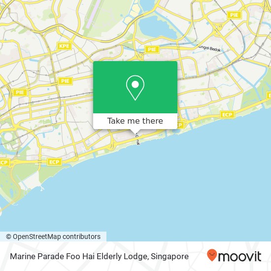 Marine Parade Foo Hai Elderly Lodge, Marine Ter map