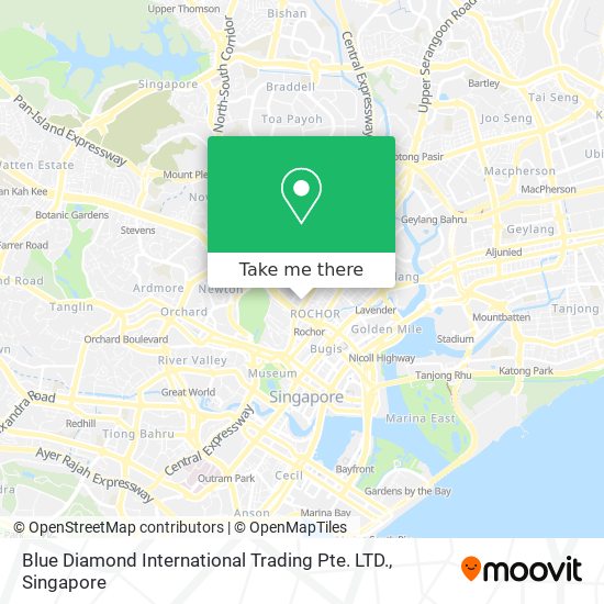 Blue Diamond International Trading Pte. LTD.地图