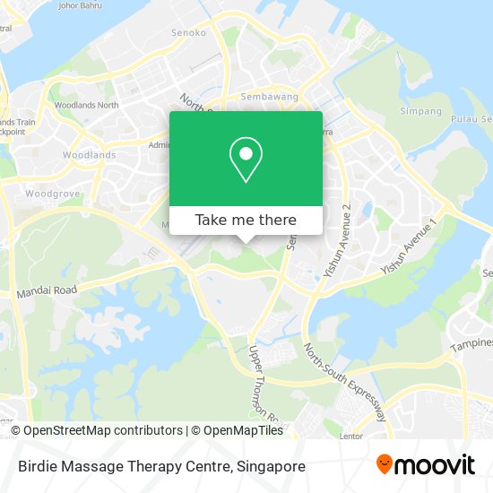 Birdie Massage Therapy Centre map