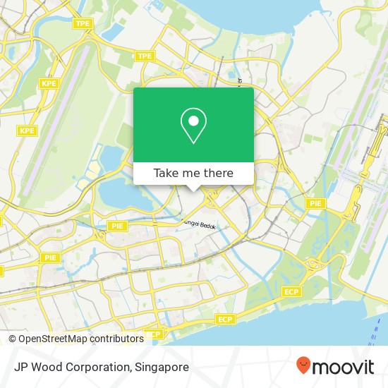 JP Wood Corporation, Tampines St 92 map