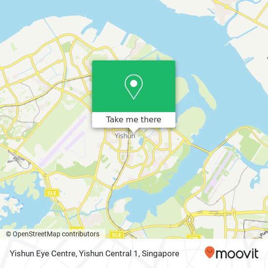 Yishun Eye Centre, Yishun Central 1地图