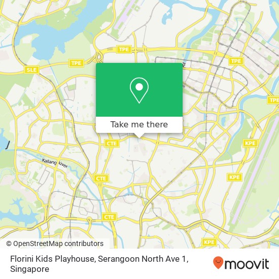 Florini Kids Playhouse, Serangoon North Ave 1地图