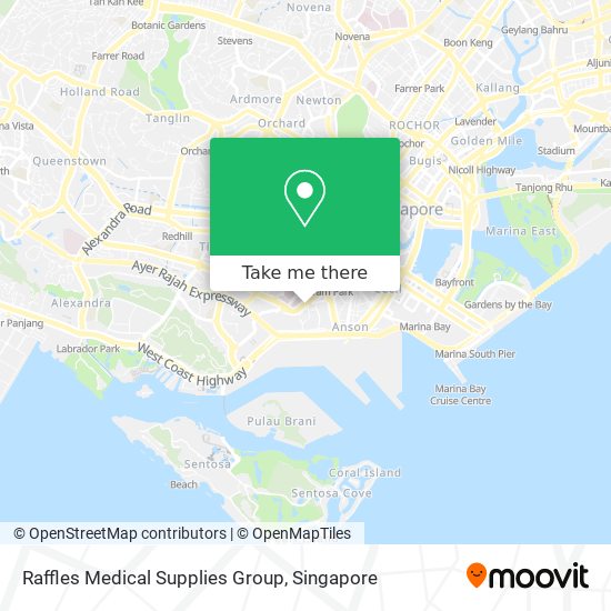 Raffles Medical Supplies Group map