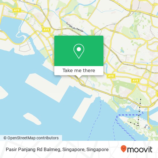 Pasir Panjang Rd Balmeg, Singapore地图