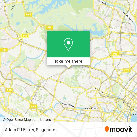 Adam Rd Farrer map