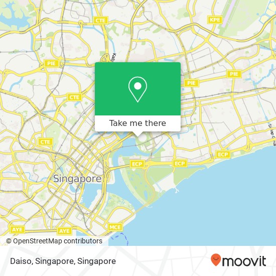 Daiso, Singapore map