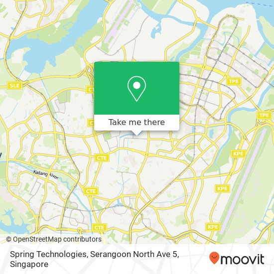 Spring Technologies, Serangoon North Ave 5地图