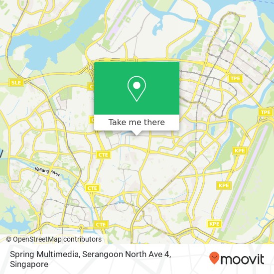 Spring Multimedia, Serangoon North Ave 4地图