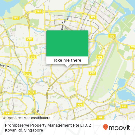 Promptserve Property Management Pte LTD, 2 Kovan Rd地图