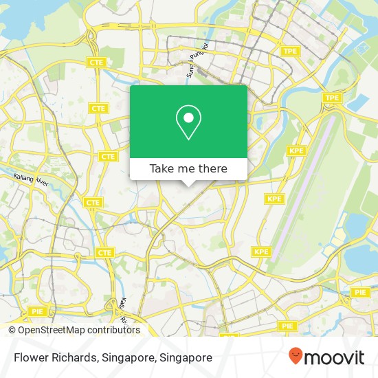 Flower Richards, Singapore地图