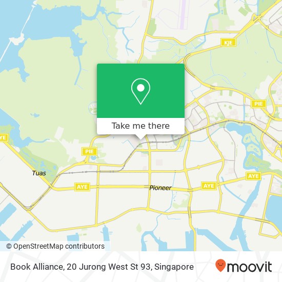 Book Alliance, 20 Jurong West St 93 map
