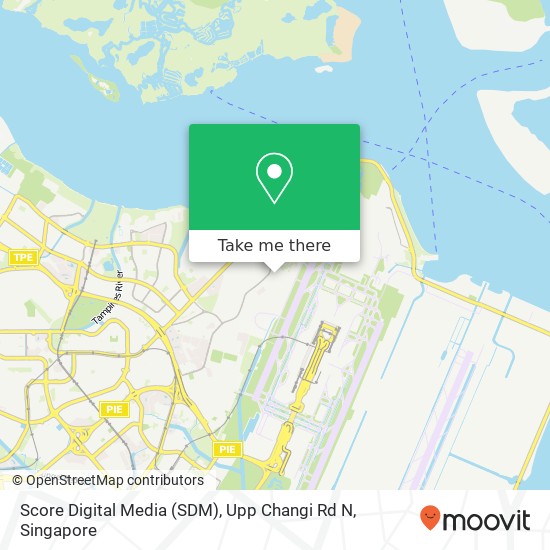 Score Digital Media (SDM), Upp Changi Rd N map