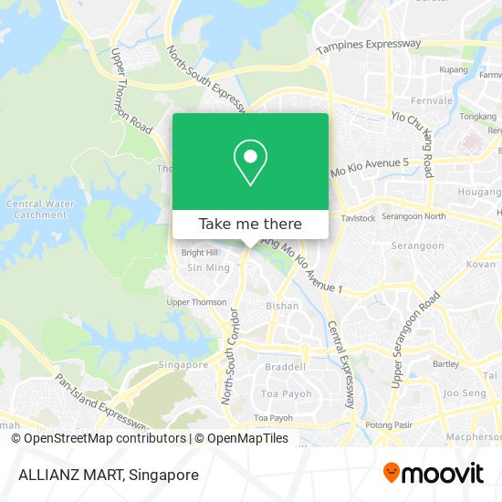 ALLIANZ MART map