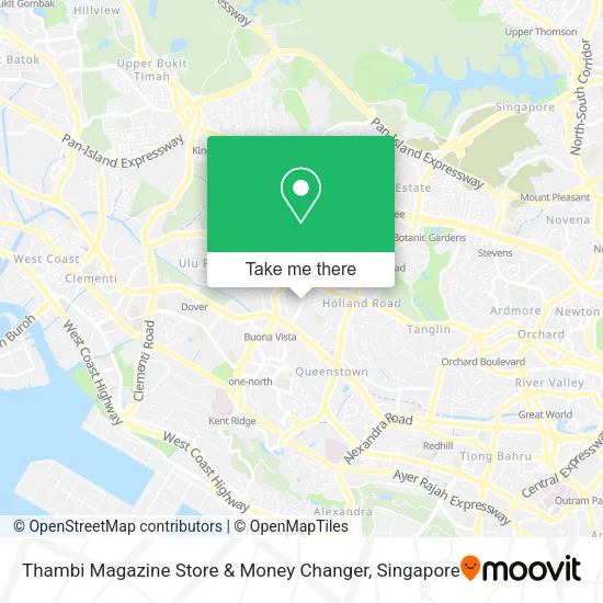 Thambi Magazine Store & Money Changer map