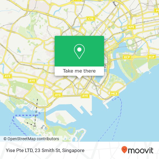 Yise Pte LTD, 23 Smith St map