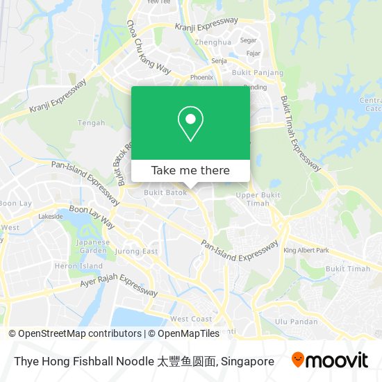 Thye Hong Fishball Noodle 太豐鱼圆面 map