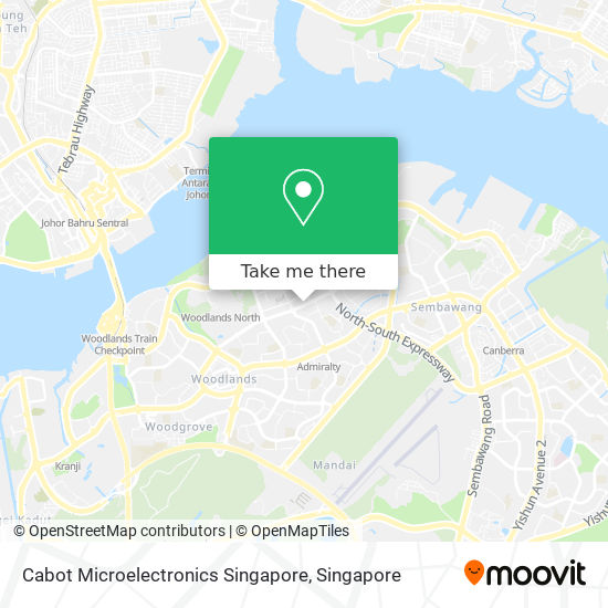 Cabot Microelectronics Singapore地图