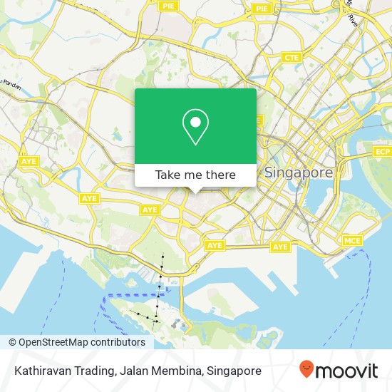 Kathiravan Trading, Jalan Membina地图