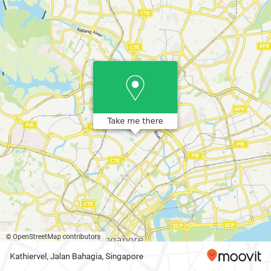 Kathiervel, Jalan Bahagia map