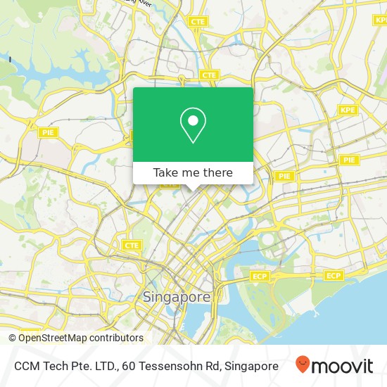 CCM Tech Pte. LTD., 60 Tessensohn Rd map