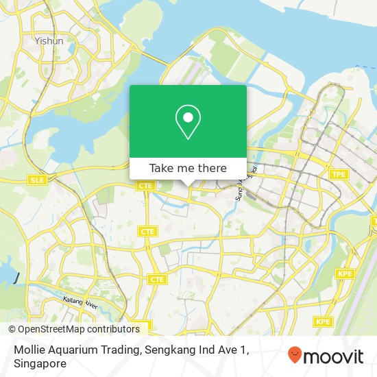 Mollie Aquarium Trading, Sengkang Ind Ave 1地图