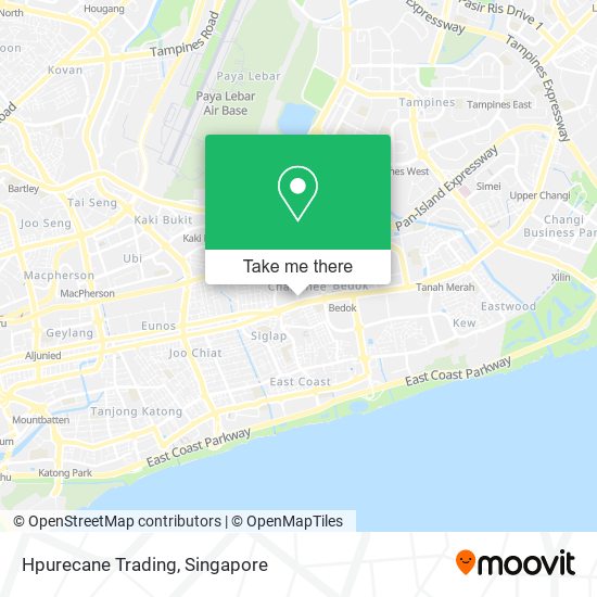 Hpurecane Trading map