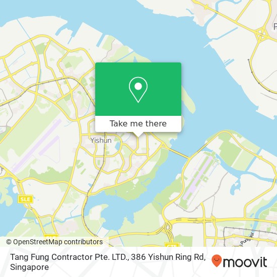 Tang Fung Contractor Pte. LTD., 386 Yishun Ring Rd地图