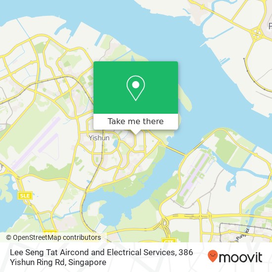 Lee Seng Tat Aircond and Electrical Services, 386 Yishun Ring Rd map
