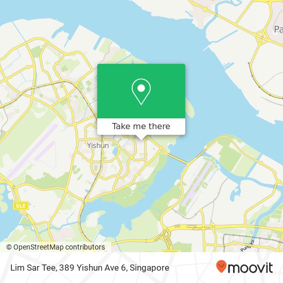 Lim Sar Tee, 389 Yishun Ave 6地图