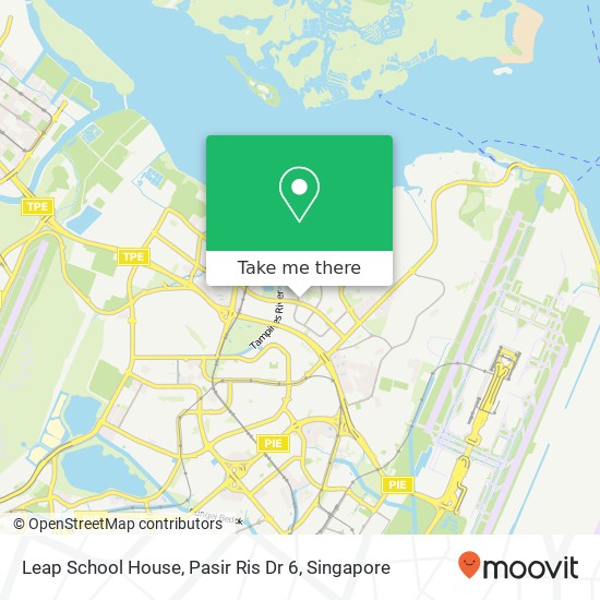 Leap School House, Pasir Ris Dr 6 map