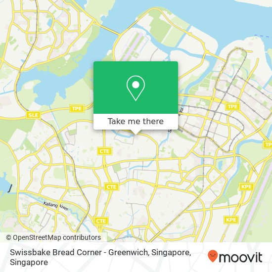 Swissbake Bread Corner - Greenwich, Singapore地图