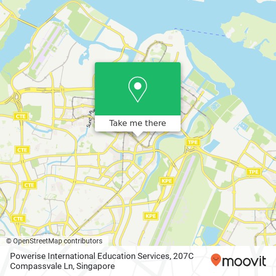 Powerise International Education Services, 207C Compassvale Ln map