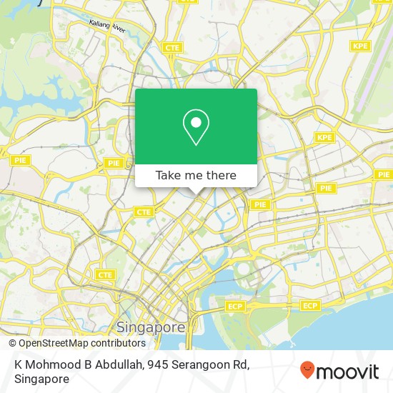 K Mohmood B Abdullah, 945 Serangoon Rd map