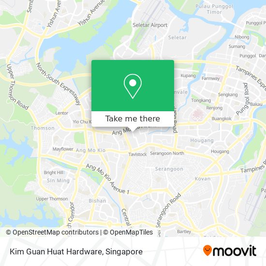 Kim Guan Huat Hardware map