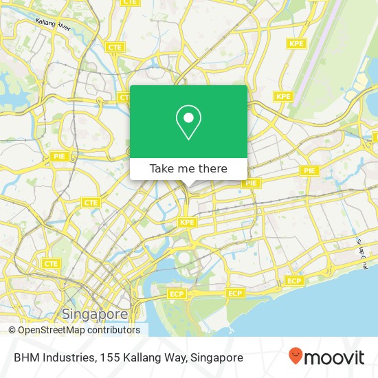 BHM Industries, 155 Kallang Way地图