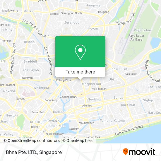 Bhna Pte. LTD. map