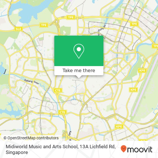 Midiworld Music and Arts School, 13A Lichfield Rd map